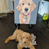 Custom Pet Portrait Canvas