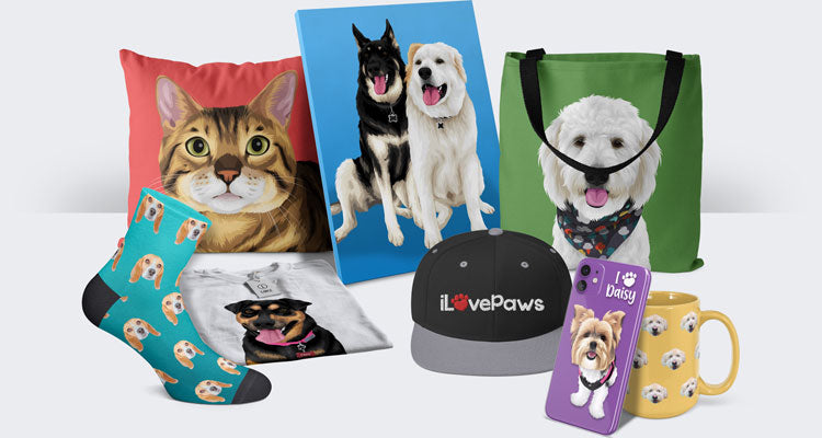 Custom Pet Art Products